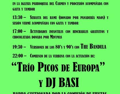Fiesta del Camen 2025.