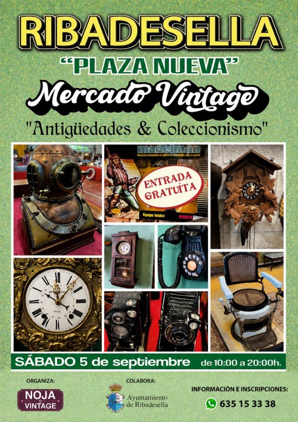 Vintage mercadillo .